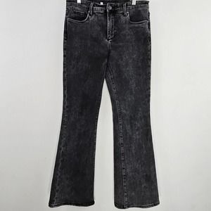 Kut From The Kloth Ana High Rise Flare Jeans Fab AB Stretch Denim Pants Size 8